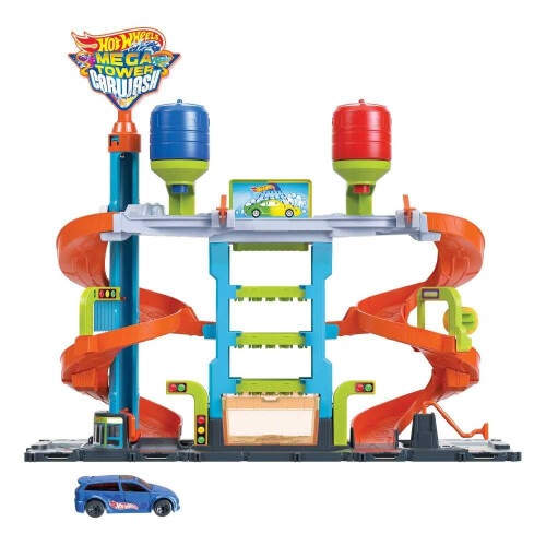Hot Wheels Mega Πλυντήριο Αυτοκινήτων Hot Wheels City