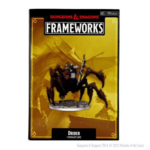 D&D Frameworks: Drider - Obehandlad och Omonterad