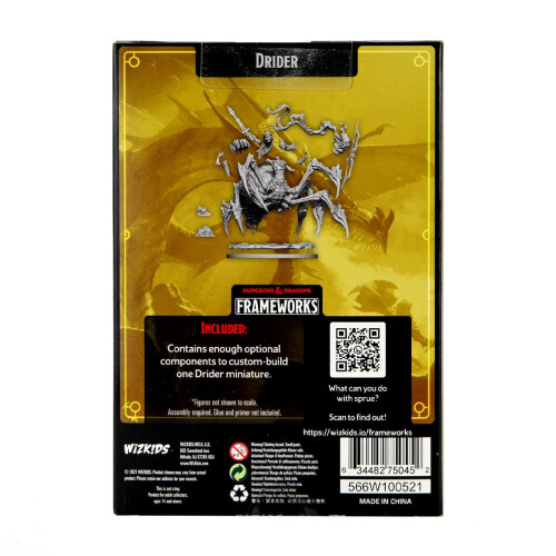 D&D Frameworks: Drider - Obehandlad och Omonterad 1