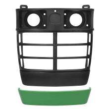 HECASA Neuer Frontgrill, kompatibel mit John Deere 4200 4210 4300 4310 4400 4410 4500 4510 4600 4610 4700 4710, Ersatz fr LVA11379