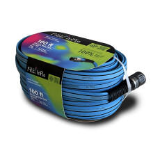 FITT HiFlo Tuyau d'arrosage lger, ultra flexible, durable, plat, polyvalent, sans pli, facile utiliser et performance durable, 30,5 m