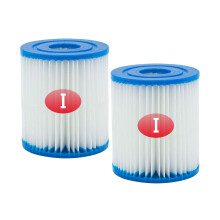 SKTLBB Typ I poolfilterpatron 3,11 x 3,48 tum Storlek I fr poolfilter Poolfilterpumpar Universalersttningar (2 st)