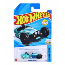 Modello di auto Hot Wheels Morgan Super 3 Teal Factory Fresh in scala 1/5