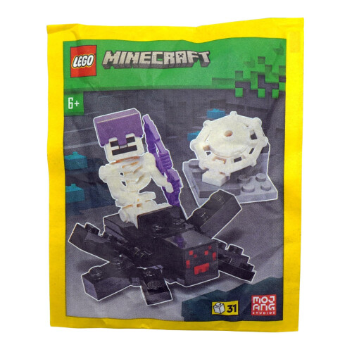 LEGO LEGO Minecraft: Spider Minifigure and Skeleton (6+)