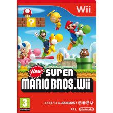 Nintendo New Super Mario Bros. Wii (Wii) (odnowiona)