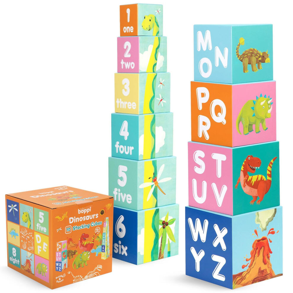 Boppi (Dinosaurs) Stacking Cubes