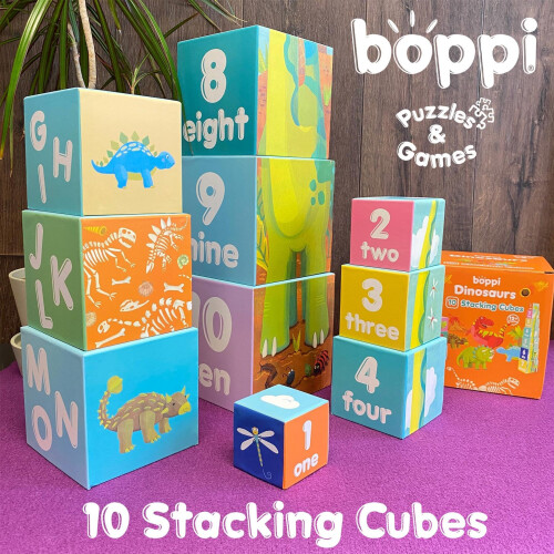 Boppi (Dinosaurs) boppi Stacking Cubes 1