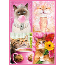 Ceaco - Avanti Cat Fancies - Puzzle da 500 pezzi pi? grandi