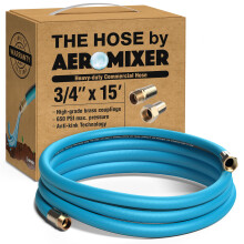 AEROMIXER THE HOSE Tuyau d'arrosage de 4,5 m, 3/4"", 650 PSI, tuyau court de 4,5 m Petit tuyau d'eau commercial de 4,6 m Tuyau d'arrosage de