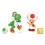 Super Mario Super Mario Nintendo 4 Inch Actiefiguur 2-Pack: Yoshi & Toad met Accessoires 1