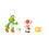Super Mario Super Mario Nintendo 4 Inch Actiefiguur 2-Pack: Yoshi & Toad met Accessoires 3