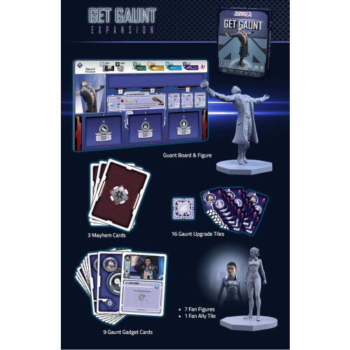 Agents of Mayhem Get Gaunt Expansion Pack - Board Game 2