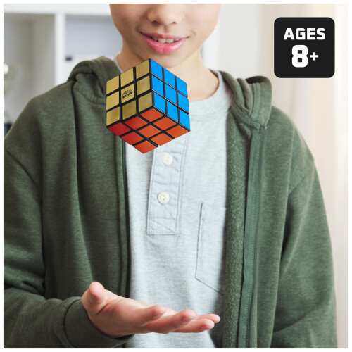 Rubik's Cube, Special Retro 50th Anniversary Edition, Original 3x3 Colour-Matching Puzzle Classic Problem-Solving Challenging Brain Teaser Fidget 1