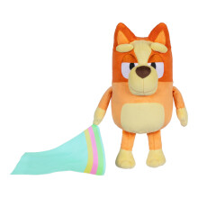 Sleepy Time Bingo 13 Inch Plush With Blanket, Press Bingo's Tummy To Hear 7 Fun Phrases, Sing Along With Bingo To The Theme Song, So Soft Made With