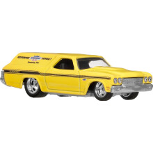 Hot Wheels Premium Car Culture Sammlerauto, 1:64 Maßstab '70 Chevelle SS Wagon, Fahrzeug mit echten Reifen