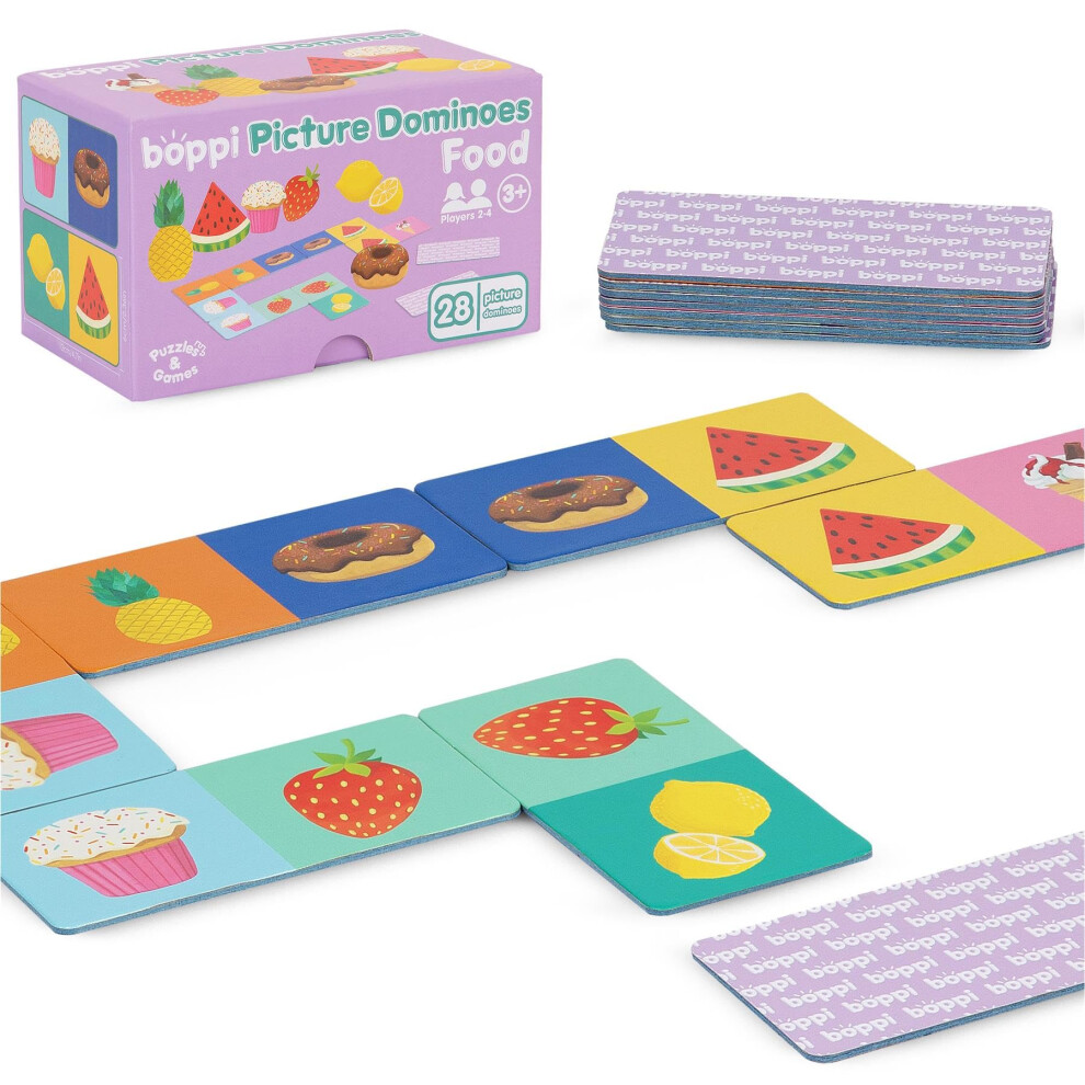 Boppi (Food) Picture Dominoes Game
