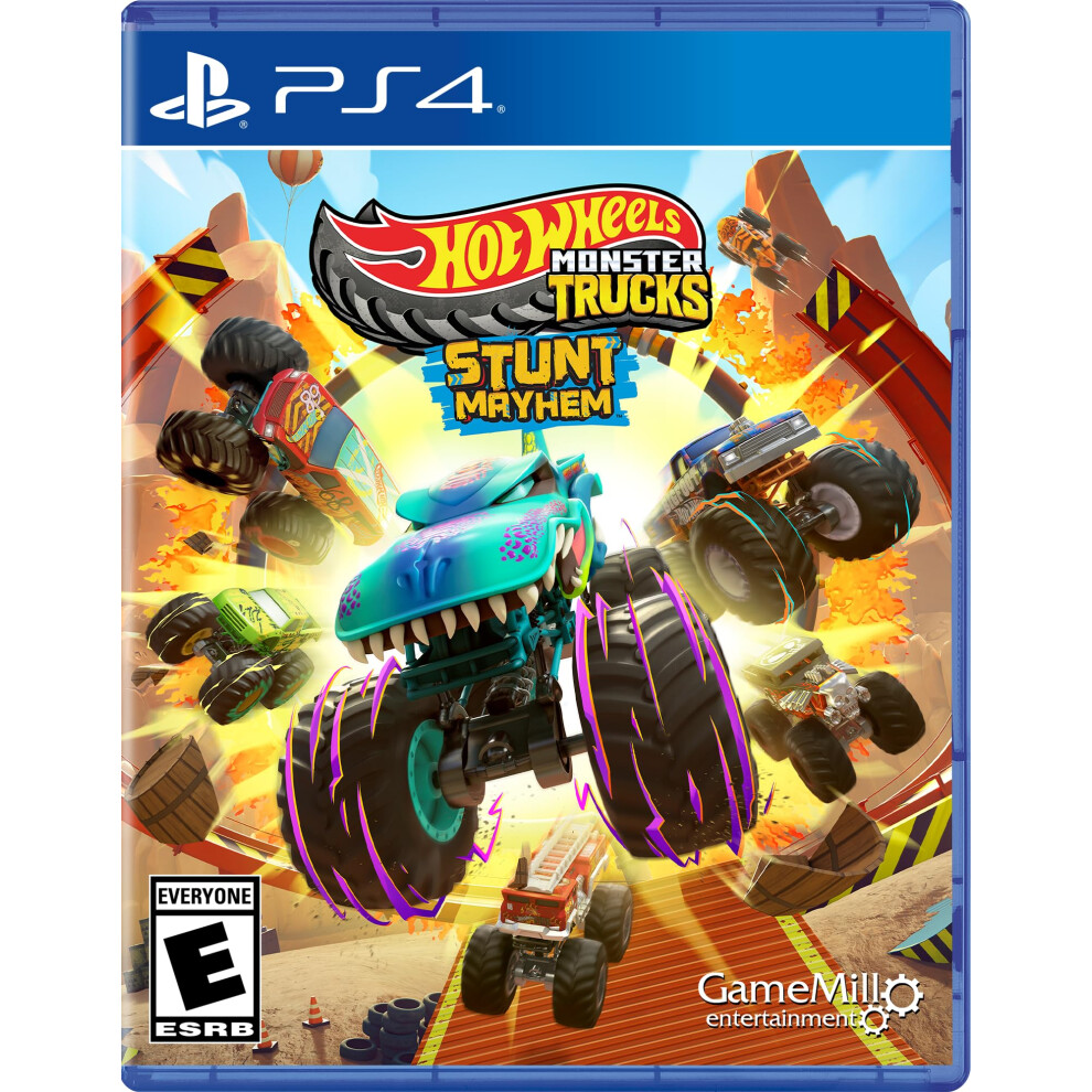 Hot Wheels Monster Trucks: Stunt Mayhem - PlayStation 4-image-OPC-PN2MMSZ-NEW