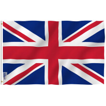 Anley Fly Breeze 3x5 Foot United Kingdom UK Flag - Vivid Color and Fad