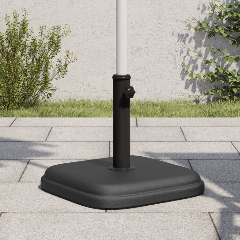 Vidaxl Parasol Base For Ø32/35/38 Mm Poles Umbrella Base Holder 11 Kg Square