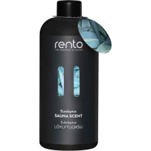RENTO Sauna Duft 400 ml (13,52 Fl. Oz.), Ätherisches Öl, Hergestellt in Finnland (Eukalyptus)