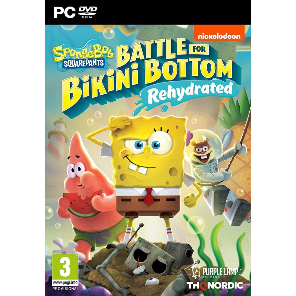 Spongebob Squarepants: Battle For Bikini Bottom - Rehydrated - Pc 811994022523