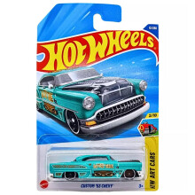 Hot Wheels Custom 53 Chevy Teal HW Art Cars 2/10