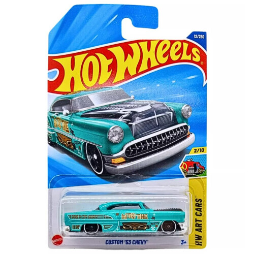 Hot Wheels Hot Wheels Custom 53 Chevy Teal HW Art-auto's 2/10