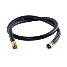 Guitrees Leader Tubo da Giardino 5ft x 3/4"" Tubo per Acqua Corto per Carichi Pesanti Raccordi Maschio a Femmina Treccia a Cinque Strati per una D