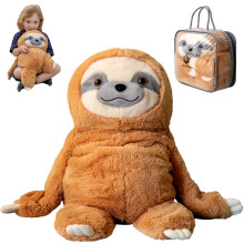 Animale di Peluche Pesa 5 Lbs per Ansia Comfortante e Calmo Peluche a Forma di Bradipo Sacchetto Inclusa