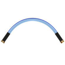 Tuyau d'arrosage robuste Atlantic, 2 pieds x 5/8 pouces, bleu, raccord court, tuyau leader (2 pieds)