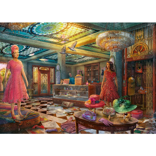 Ravensburger Abandoned Shop Puzzle Of 1000 Pieces - 70 x 50 CM