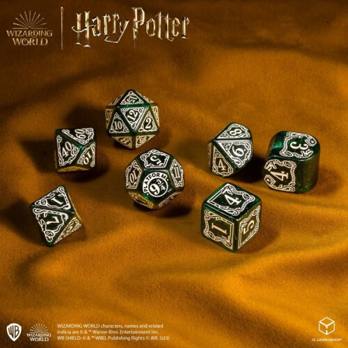 Harry Potter Slytherin Moderne Würfel Grün 2