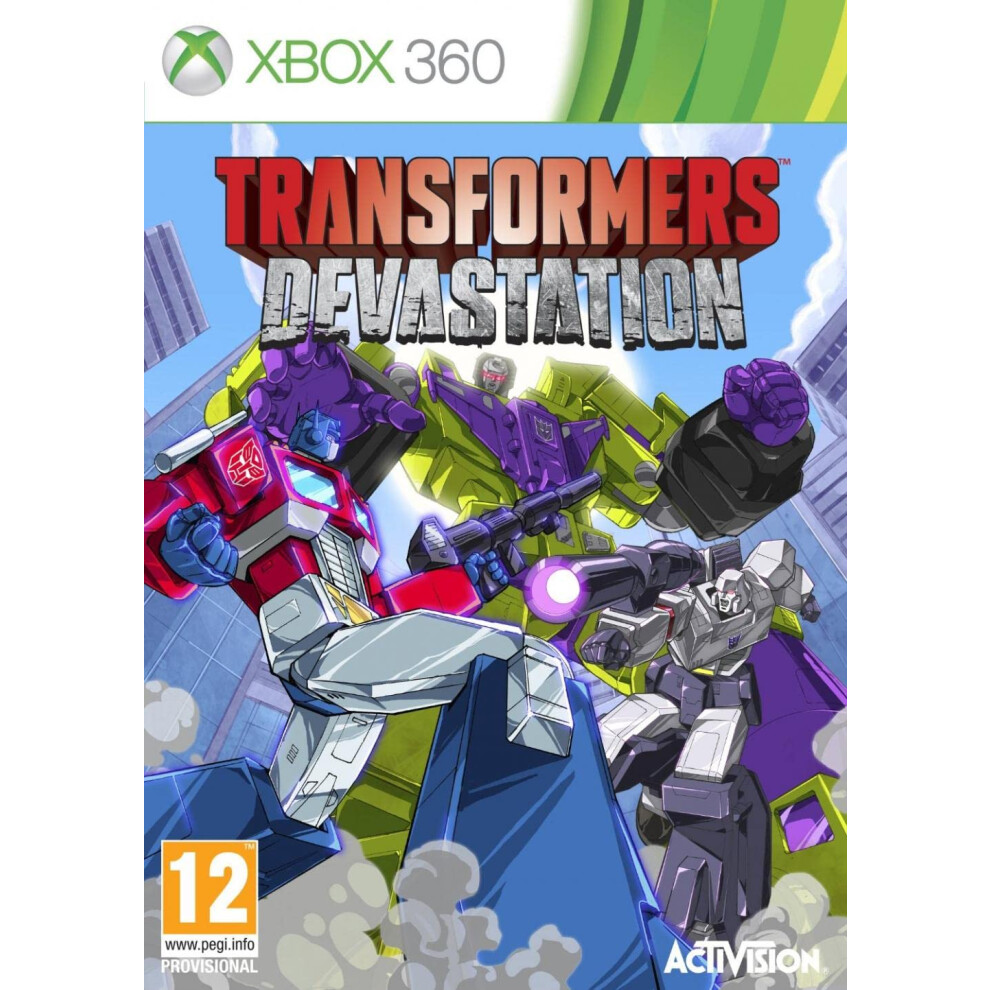 Transformers Devastation (Xbox 360) 5030917176616