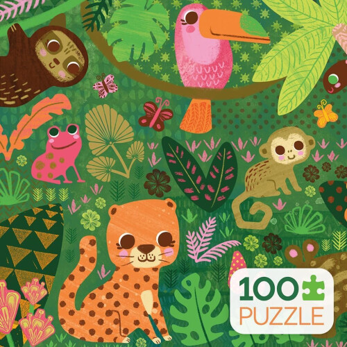 Ceaco - Jungle Menagerie - Puzzle da 100 pezzi 1