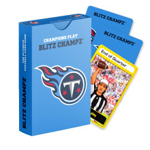 Blitz Champz Tennessee Titans Hivatalos engedllyel rendelkezo NFL jtkkrtyk s titnok ajndkok frfiaknak s noknek Szrakoztat utazsi krt