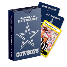 Blitz Champz Dallas Cowboys Hivatalos NFL jtkkrtyk s Dallas Cowboys ajndkok frfiaknak s noknek Szrakoztat utazsi krtyajtkok felnotte