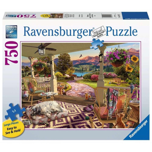 Ravensburger Ravensburger Άνετη Πρόσοψη 750 Τεμαχίων Παζλ - 17457 - Κάθε Τεμάχιο Είναι Μοναδικό 1