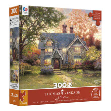 Ceaco - Puzzle Grande - Thomas Kinkade - Casetta di Pan di Zenzero - Attivit? Rilassante e Divertente per Adulti