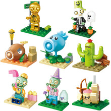 JHESAO Piante e Zombies Giocattoli Action Figures Puzzle PVZ Toys Set 1 2 Serie Grandi Regali per Bambini e Fan Compleanno e Festa di Natale Nuov