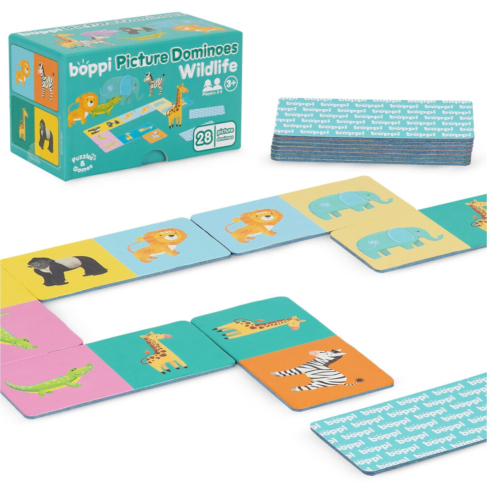 Boppi (Wildlife) Picture Dominoes Game