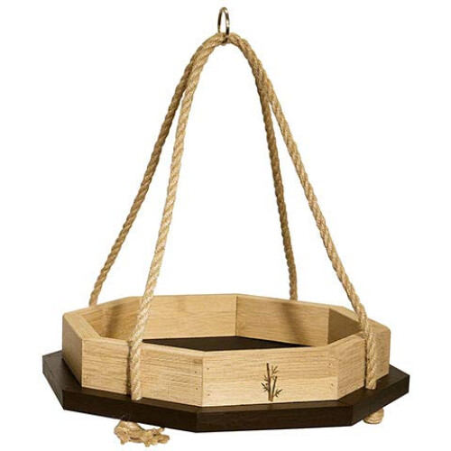 Audubon Ultimate Bamboo achthoekige platformfeeder