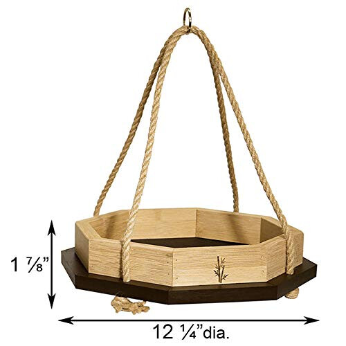 Audubon Ultimate Bamboo achthoekige platformfeeder 1