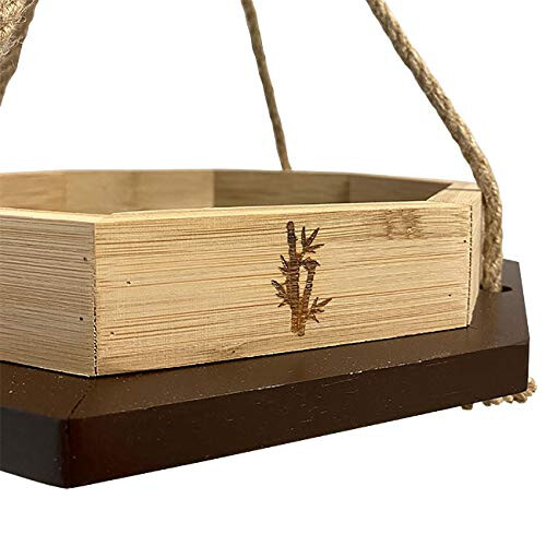 Audubon Ultimate Bamboo achthoekige platformfeeder 2