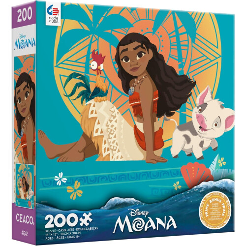 Ceaco - Disney - Moana and Friends - Puzzle da 200 pezzi 2