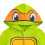 Nickelodeon Nickelodeon Tartarughe Ninja Michelangelo Tuta con Cappuccio per Bambini 3