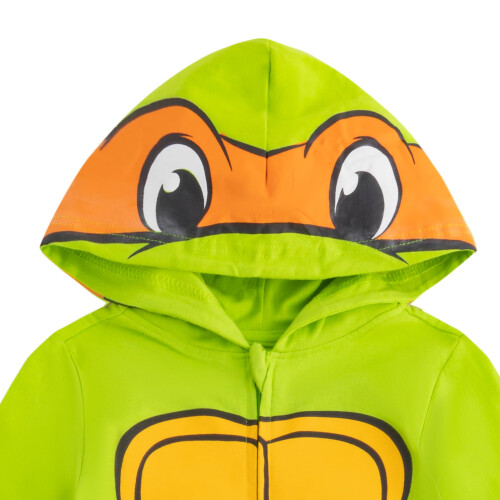 Nickelodeon Nickelodeon Tartarughe Ninja Michelangelo Tuta con Cappuccio per Bambini 2