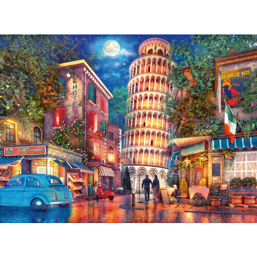Ravensburger 2D-puslespil: Pisa 500 brikker