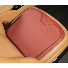 Car Seat Cushions for Driving Height One-Piece Summer Breathable Backseat Mat Effectively Increase The Field of View for Car Office Home,Pink