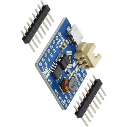 TP5400 Rechargeable Power Supply Board Microed USB Input Battery Charging Module For WEMOS Small Battery Shield 1 set 2