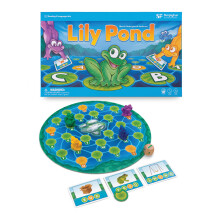SimplyFun Lily Pond - P?dagogisk spil til at ?ve tidlig l?sning og stavning - et engagerende og sjovt sm?b?rnsspil - 2 til 4 spillere fra 4 ?r og